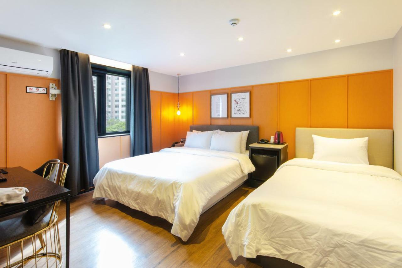Browndot Hotel Centum Busan Exteriör bild